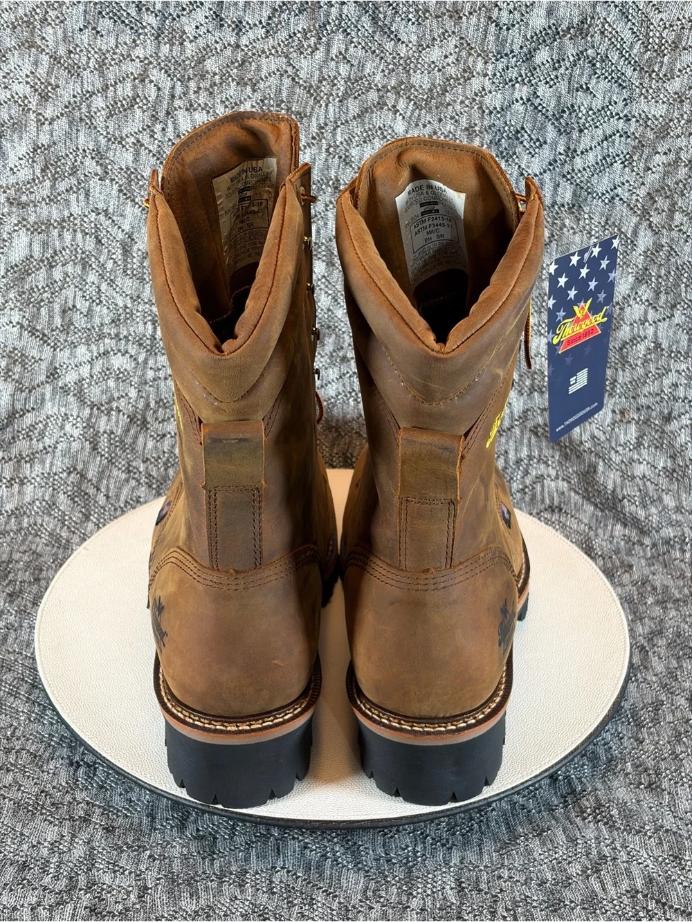 thorogood logger waterproof